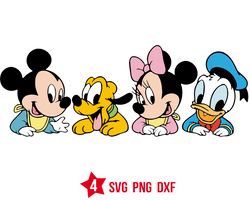 baby mickey mouse peeking svg, disney mouse svg for cricut, minnie svg, png files