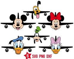 mickey mouse bound svg, disney mouse svg, minnie svg, png files
