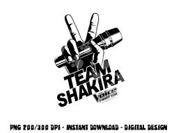 The Voice Shakira Logo  png, sublimation