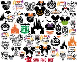 disney halloween svg, mickey mouse halloween svg, png
