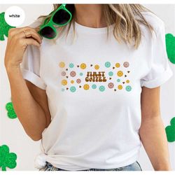 women coffee t-shirt, coffee outfit, gift for women, coffee gifts, coffee graphic tees, shirt for women, cute coffee shi