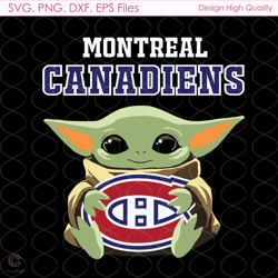 Montreal Canadiens Baby Yoda Svg, Sport Svg, Montreal Canadiens Svg, Montreal Ca