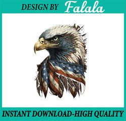 4th Of July Bald Eagle American US Flag Country 4th Of July Png, US Flag Png, Bald Eagle png, 4th Of July, Digital