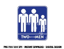 Two and a Half Men Men Symbols  png, sublimation