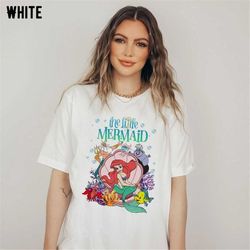 Vintage The Little Mermaid Shirt, Disney Ariel Shirt, Princess Ariel Shirt, Disney Aesthetic, WDW Magic Kingdom