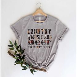 Country Music and Beer That's Why I'm Here Shirt, Country Music and Beer Shirt, Country Music Shirt, Beer Shirt, Drinkin