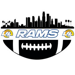 Los Angeles Rams Nfl Football Svg