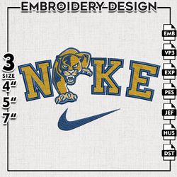 Nike Florida International Panthers Embroidery Designs, NCAA Embroidery Files, FIU Panthers Machine Embroidery Files