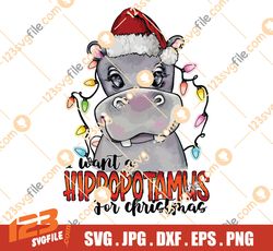 I Want a Hippopotamus for Christmas Png,Hippo Digital Download ,Sublimation Graphics,Merry Christmas Truck png,Christmas