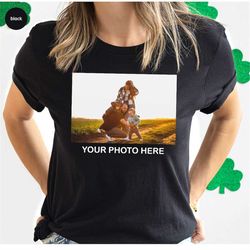 customized your image here sweatshirt, personlised family photo t shirts, custom kids photo shirts, custom photo gift id