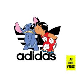 Lilo And Stitch Adidas Png, Adidas Logo Png, Lilo And Stitch Png, Stitch Png, Adidas Disney Png, Disney Png, Ai File