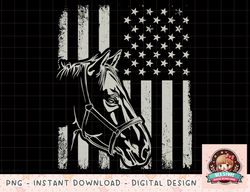 Proud Patriotic Horse Owner Lover American Flag png, instant download, digital print