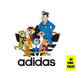 Top Cat Adidas Png, Adidas Logo Png, Top Cat Png, Cat Png, Cartoon Adidas Png Digital File, Cartoon Png, Ai Digital File