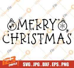 Merry Christmas SVG, Christmas SVG, Winter SVG, Santa SVG