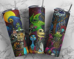 Grinch The Nightmare Before Christmas Skinny tumbler,Sublimation 30oz Curved Tumbler,Straight Halloween 30oz New Tumbler
