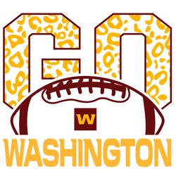 Go Washington Football Team Svg