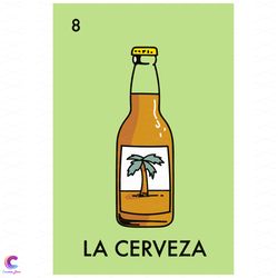 La Cerveza Beer Mexican Lottery Svg, Trending Svg, Beer Svg, Cerveza Svg, Mexica