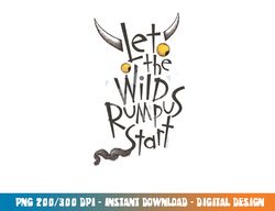 Where the Wild Things Are Wild Rumpus  png, sublimation