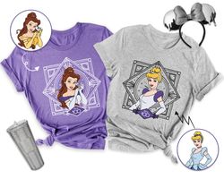 Custom Disney100 Disney Princess Shirt, Disney 100 Years Of Wonder Tee, Disneyland 10