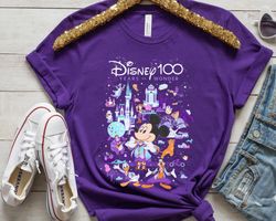 Disney 100 Years Of Wonder Mickey and Friends Shirt, Disney Platinum Celebration T-sh