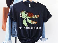 Finding Nemo Squirt Sea Turtle Fin Noggin Dude Shirt, Disney Birthday Gift, Disneylan