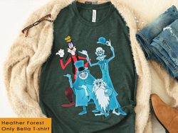 Goofy And Hitchhiking Ghost Haunted Mansion Shirt, Disney Halloween Party T-shirt, Wa