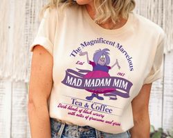Mad Madam Mim Tea & Coffee Shirt, Sword In The Stone, Walt Disney World T-shirt, Disn