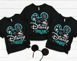 Mickey Disney Fantasy Dream Wonder Wish Magic Shirt, 25th Silver Anniversary At Sea,