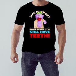 Peanut Jeff Dunham Life Is Short Smile While You Still Have Teeth Shirt, Shirt For Men Women, Graphic Design