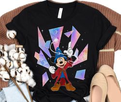 Sorcerer Mickey Disney 100 Years Of Wonder Shirt, Walt Disney Hollywood Studios T-shi
