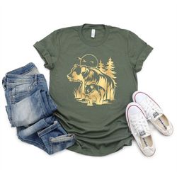 Bears Camping Shirt, Camping Shirt, Camper T Shirt, Funny Camper Shirt, Camp Shirt Women, Gift For Camper, Adventure Shi