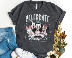 Disney Mickey Donald Celebrate 100 Years Of Wonder Shirt, Walt Disney World