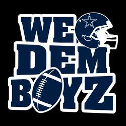We Dem Boyz Dallas Cowboys Svg