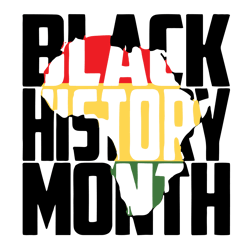 Black History Month SVG Cut File