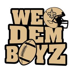 We Dem Boyz New Orleans Saints Svg