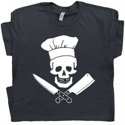 Head Chef T Shirt Chef Skull Shirt Rose Apothecary T Shirt For Men Women Kids Funny Cooking tShirt Bbq Butcher Shop Gift