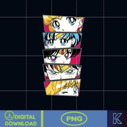 Anime Design PNG Anime Clipart PNG Anime PNG Digital Prints Instant Download