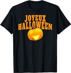 Happy Halloween T-shirt in French Francais Halloween Tee