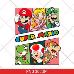 Nintendo Super Mario PNG, Princess Peach PNG, Vintage Super Mario And Luigi PNG, Mario Kid Shirt Nintendo PNG, Mario PNG