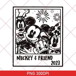 Retro Mickey & Co Est 1928 PNG, Vintage Mickey And Co PNG, Disneyland Mickey Mouse PNG, Mickey Minnie PNG, Disney Retro