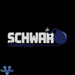 Kyle Schwarber Philadelphia Phillies Schwarbomb SVG Cricut File