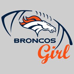 Broncos Girl Svg, Sport Svg, Football Teams Svg, Sport Teams, NFL Svg, Denver Svg, Broncos Football Team, Denver Broncos