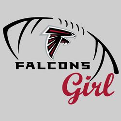 Falcons Girl Svg, Sport Svg, Football Svg, Football Teams Svg, NFL Svg, Atlanta Falcons Svg, Falcons Football Team, Falc