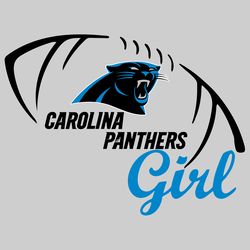 Carolina Panthers Girl Svg, Sport Svg, Football Svg, Football Teams Svg, NFL Svg, Carolina Panthers Svg, Panthers Footba