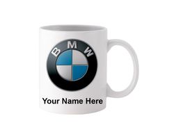 BMW Car Mug Personalized Your Name Gift Dad Father