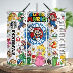 Super Mario Tumbler, Super Mario Tumbler, Super Mario Skinny Tumbler