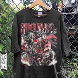 Spidey 2099 Movie Shirt, Retro Spider-Man Vintage 90s Y2K Sweatshirt, Black White Spider Verse 2099 Miguel O Hara Gift F