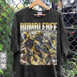 Bumblebee Movie Shirt, Bumblebee Autobot 90S Y2K Vintage Retro Bootleg, Bumblebee Transformers Rise of The Beasts Tee Gi