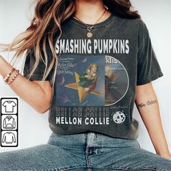 Smashing Pumpkins Music Shirt, Sweatshirt Y2K Merch Vintage 90s The World Is A Vampire Tour 2023 Tickets Album Mellon Co