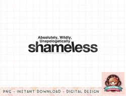 Shameless Logo png, instant download, digital print